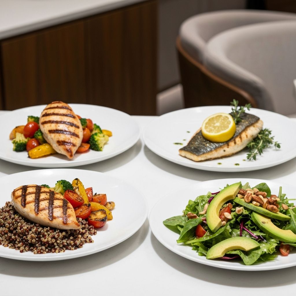 Ejemplo de raciones de comida